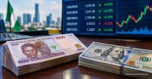 Naira and Dollar Trading Desk